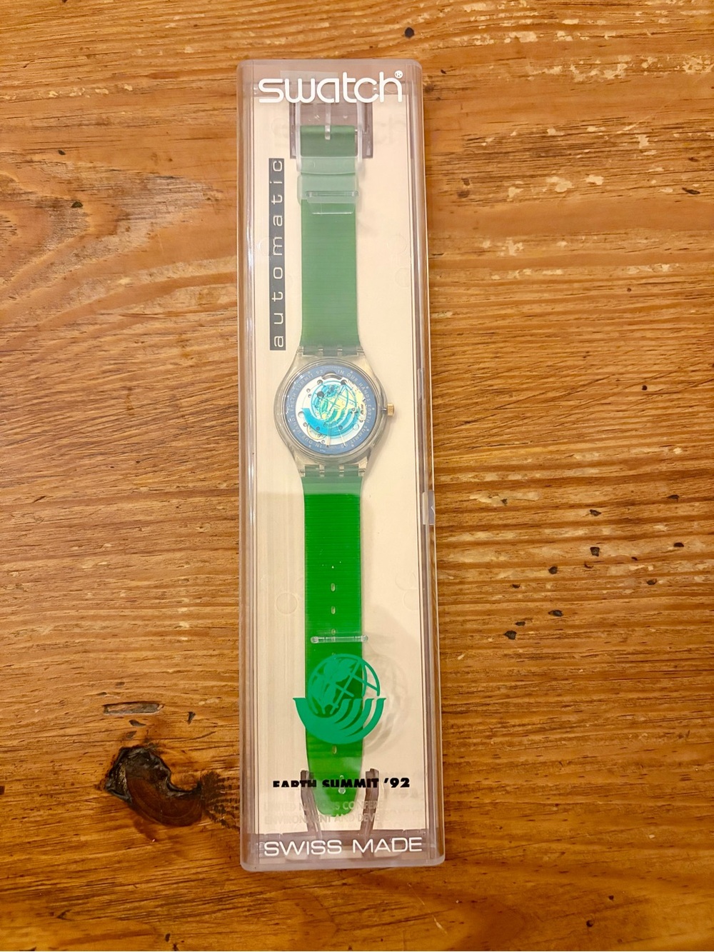 Swatch Green Earth Summit '92 Watch